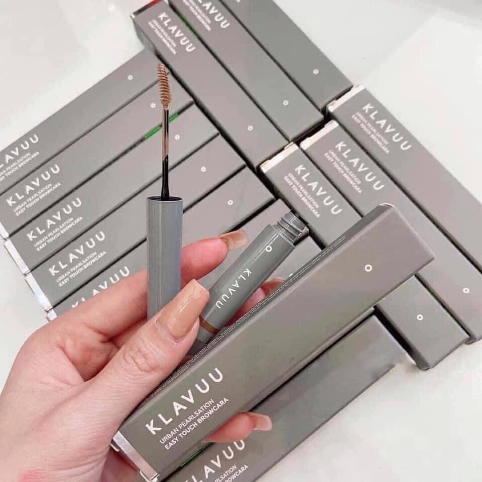 Mascara chuốt mày Klavuu Easy Touch Browcara