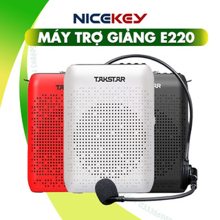 Máy Trợ Giảng Không Dây, Có Dây TAKSTAR E220, Loa Trợ Giảng Bluetooth, Bảo Hành 12 Tháng