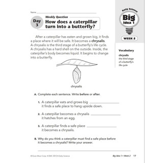 ( Khoa Học ) Daily Science -  Grade 1,2,3,4,5,6