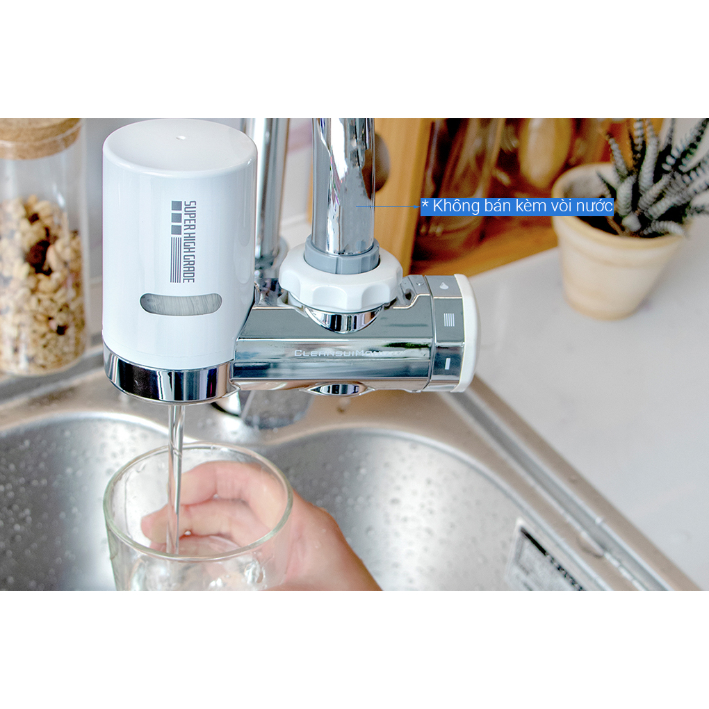 Thiết bị lọc nước gắn vòi lọc nước uống / nước máy Mitsubishi Cleansui EF201 - Hàng chính hãng