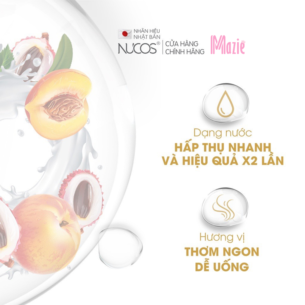 Collagen nước ngừa lão hóa Nucos Spa 10000 50ml x 10 chai