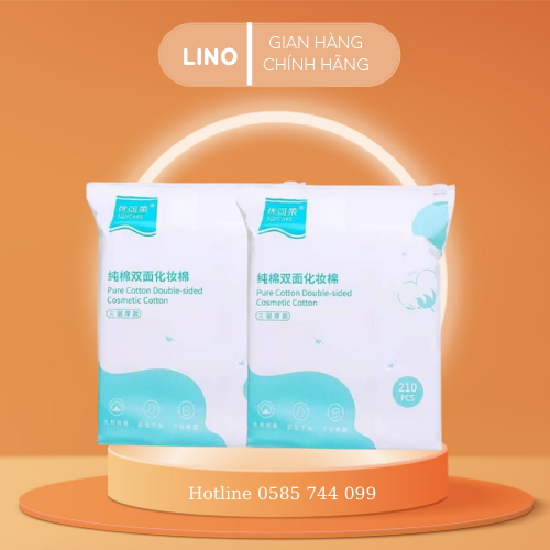 Bông tẩy trang Joycare gói 210 miếng