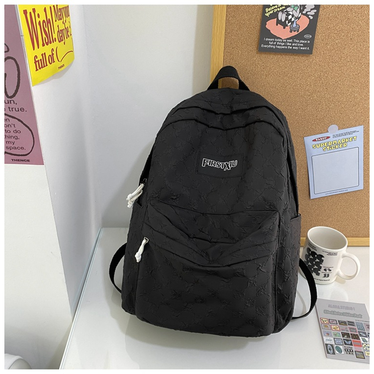 Balo Nữ Họa Tiết Caro Phong Cách Ulzzang Thời Trang KAYLEE KT40x31x13cm BLV05