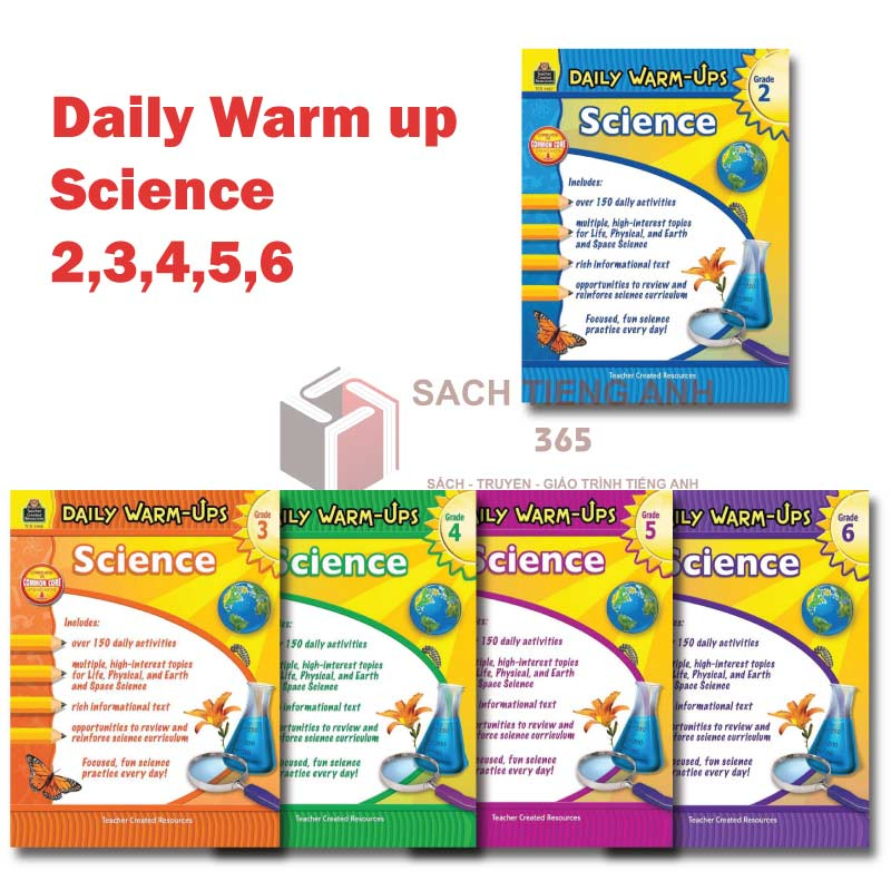 ( Khoa Học ) Daily Warm up Science -  Grade 2,3,4,5,6