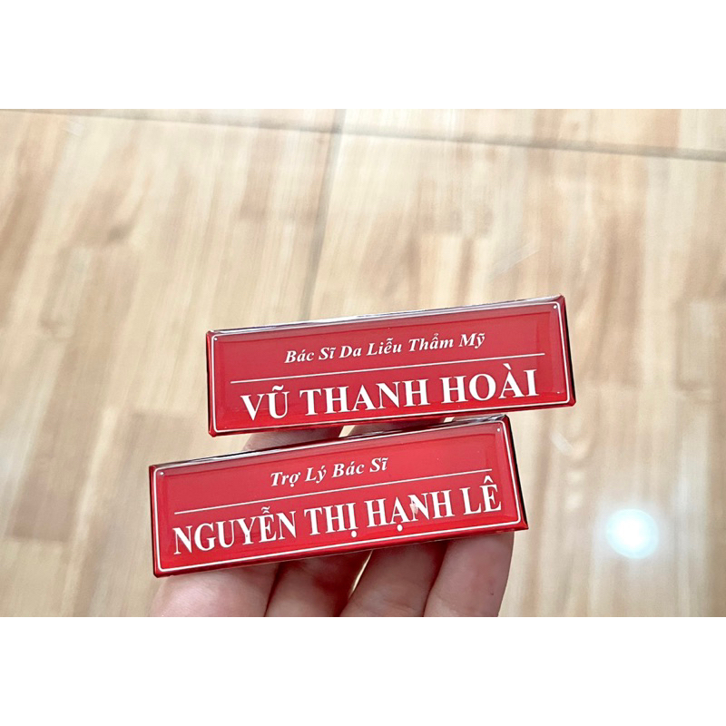 Bảng tên -Chức Vụ