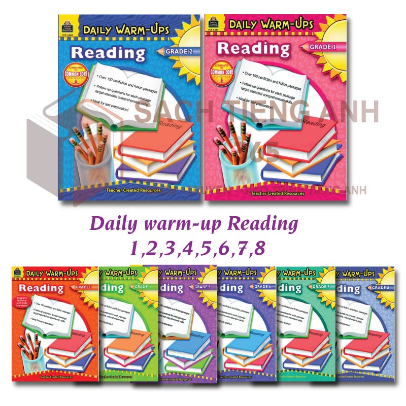 ( Luyện Đọc ) Daily warm-up Reading -  Grade 1,2,3,4,5,6,7,8