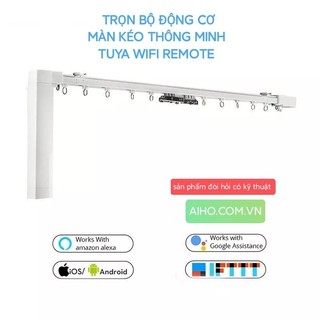 Trọn bộ động cơ rèm kéo thông minh TUYA WIFI/động cơ rèm kéo tự động