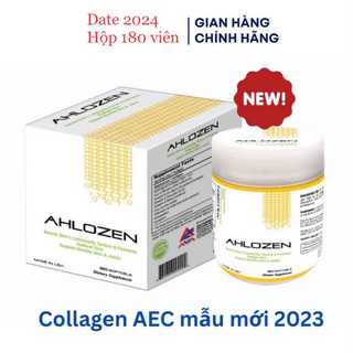 [Viên uống ]đẹp da Collagen A E C Ahlozen Gold giúp bổ sung 12000mg
