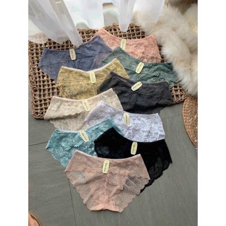 Combo 10 quần chip lót ren cao cấp đủ màu