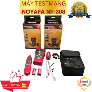 Máy test mạng Noyafa NF-308 test cáp mạng, thoại, đồng trục, test POE chính hãng