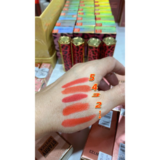 Son Leopard Print Bright Lipstick Wodwod