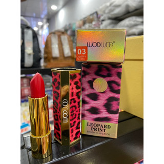 Son Leopard Print Bright Lipstick Wodwod