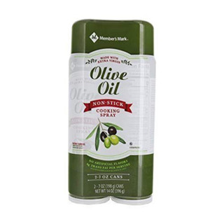 Dầu oliu ăn kiêng dạng xịt (date 2026) Olive Oil Member's Mark chính hãng 7 OZ( giảm cân, eatclean,healthy...)