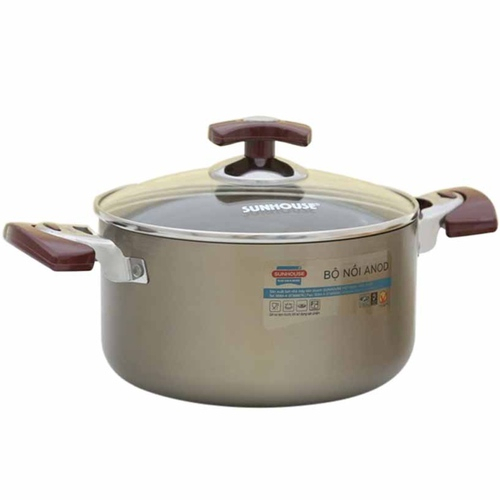 Nồi nhôm anod Sunhouse Size 16-20-22-24-26