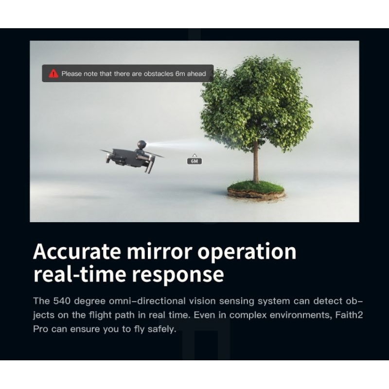 Flycam Faith 2 pro - 4K 6km gimbal 3 trục - cảm biến va chạm | BigBuy360 - bigbuy360.vn