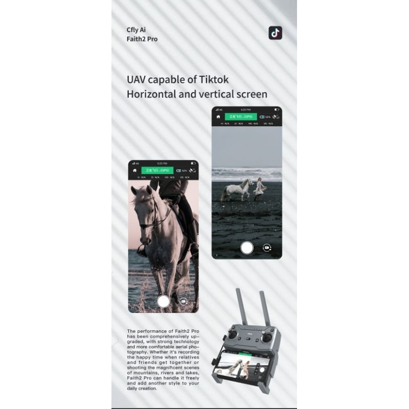 Flycam Faith 2 pro - 4K 6km gimbal 3 trục - cảm biến va chạm | BigBuy360 - bigbuy360.vn