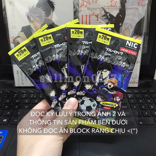 Pack Metal Card Blue Lock gói thẻ nhân phẩm metallic card random NIC BLLK