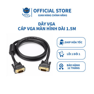 Dây vga cáp vga màn hình dài 1.5m hp chống nhiễu pukigo vga1.5m