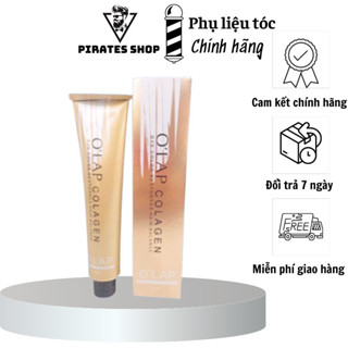 Màu nhuộm tóc, thuốc nhuộm OLAP COLAGEN thế hệ mới chưa bao gồm oxy