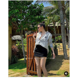 [NEW] SƠ MI CE.LI.NE THÊU SIZE S M [ SẴN HÀNG ]