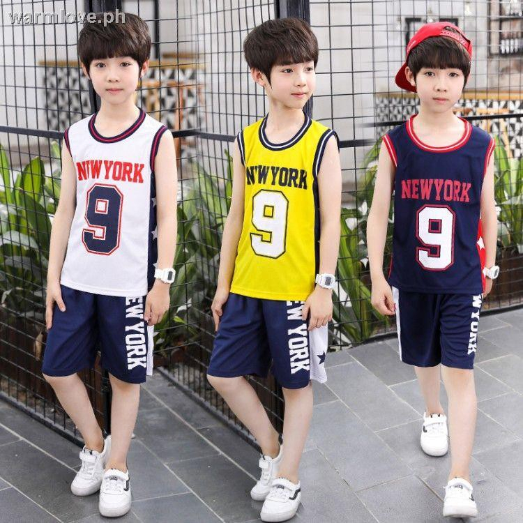 Bộ Quần Áo Bóng Rổ Bé Trai, Bộ Quần áo thể thao vải Thun mè cao cấp, xuất khẩu Siêu dễ thương- HALO98