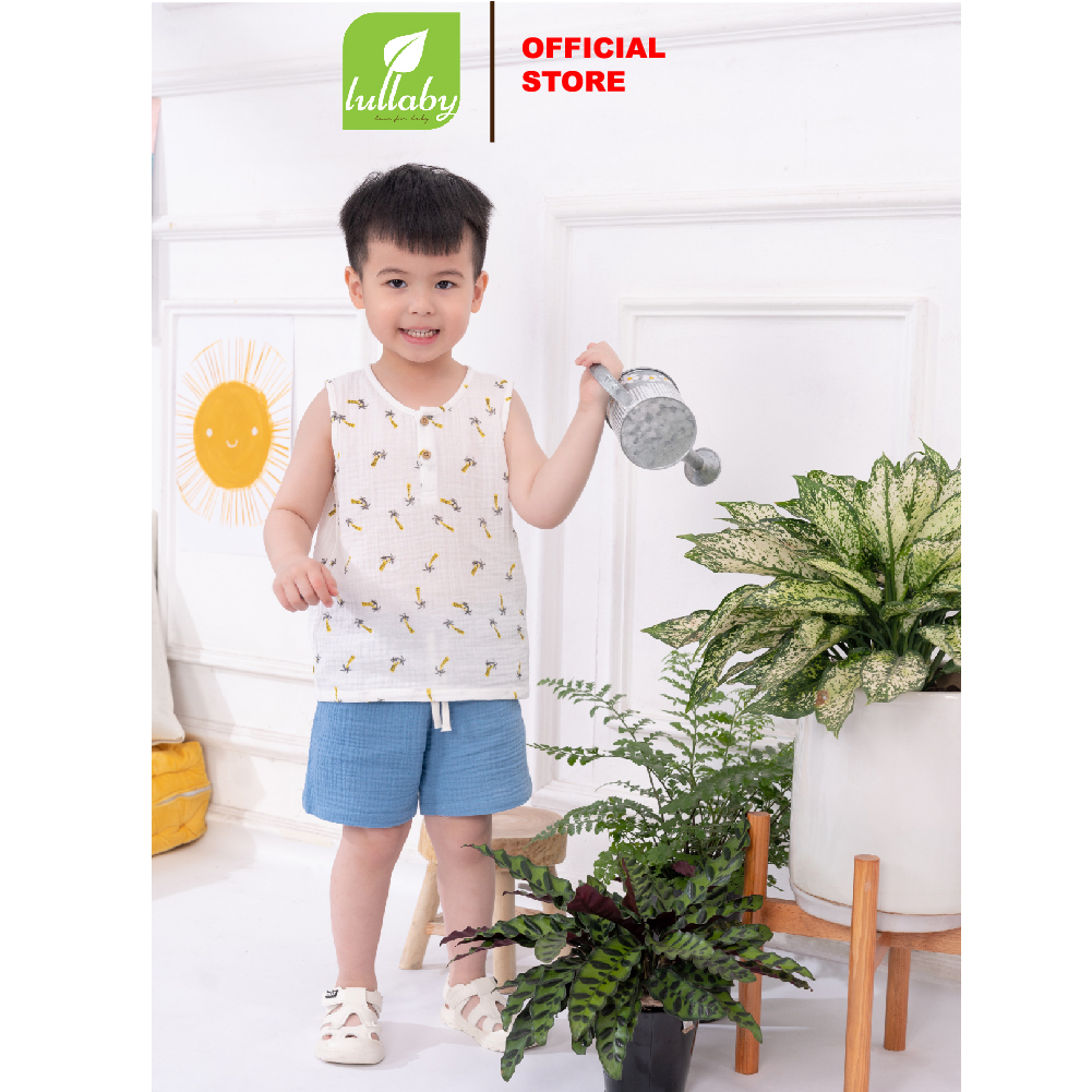 LULLABY - Bộ bé trai sát nách NH175V