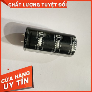 Tụ lọc nguồn nega 63v 10000uf nhập khẩu loại tốt: giá 2 chiếc