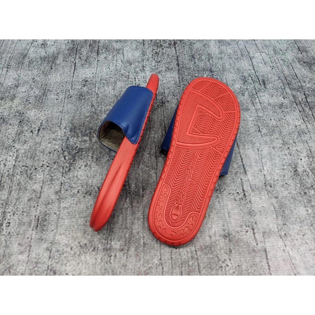 Dép Chính Hãng Champion RED/BLUE Shop Xám Store