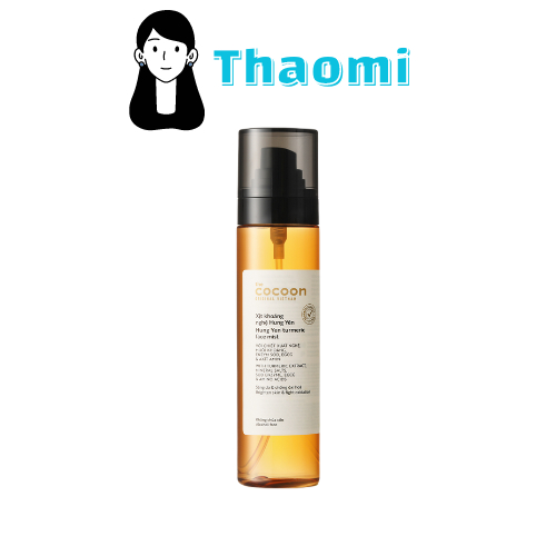 Xịt khoáng nghệ Hưng Yên Cocoon giúp sáng da và ngăn ngừa oxy hóa Cocoon 130ml