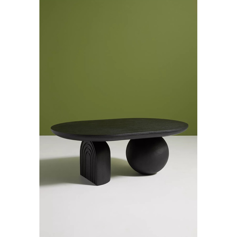 FREESHIP HN Bàn trà sofa dài 100cm cao 38cm gỗ tự nhiên cao cấp decor phòng khách, homestay - FOXHOMEVN