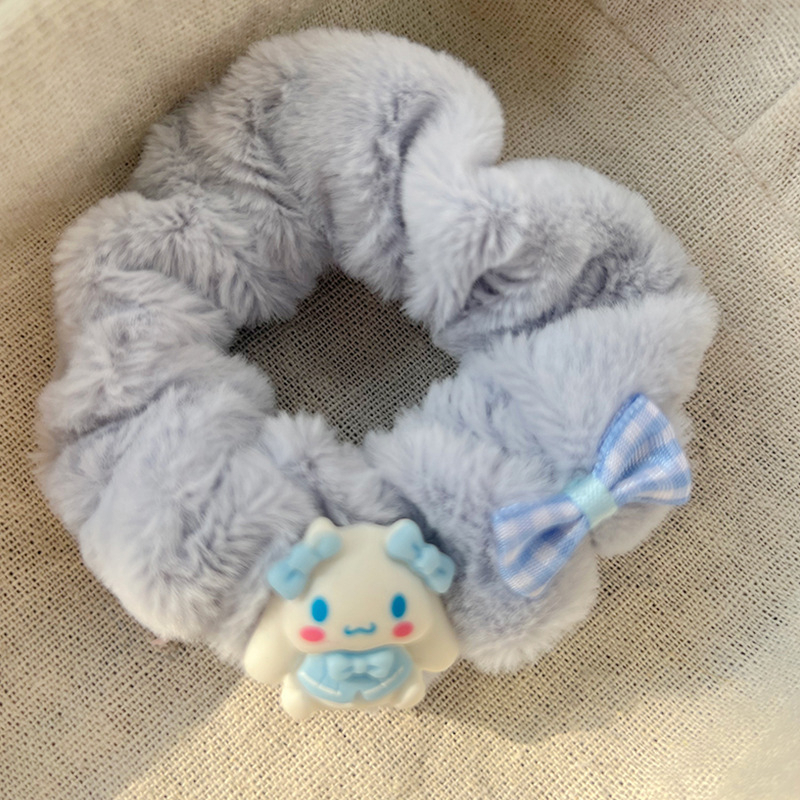 Cột tóc scrunchies bông mix charm Sanrio Mua Tất
