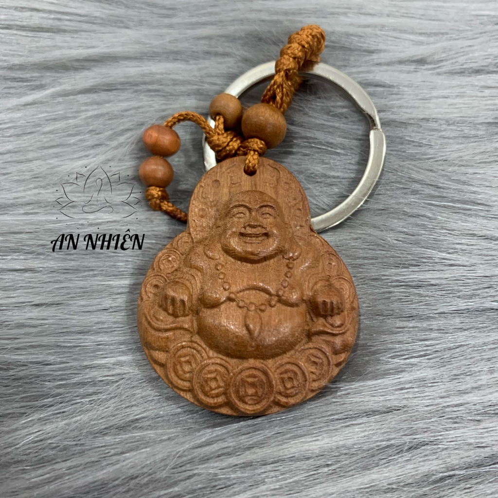 Móc Khoá Gỗ Bình An