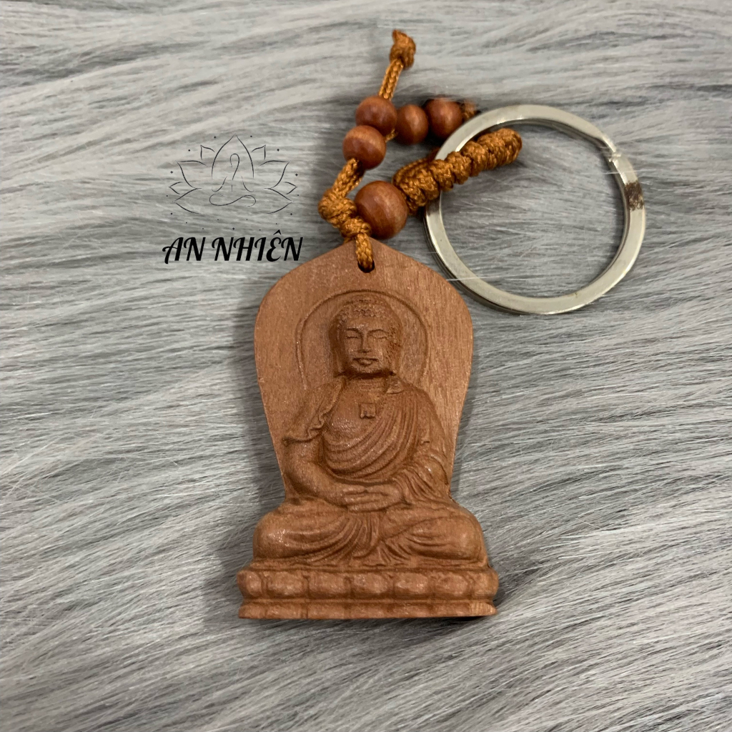 Móc Khoá Gỗ Bình An