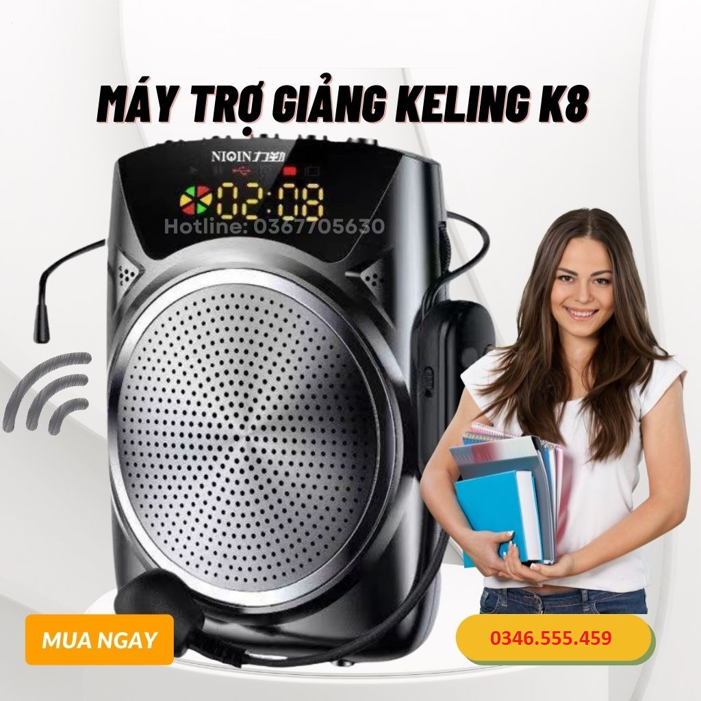 Loa trợ giảng máy trợ giảng không dây Bluetooth 5.0 Chính Hãng Kaw