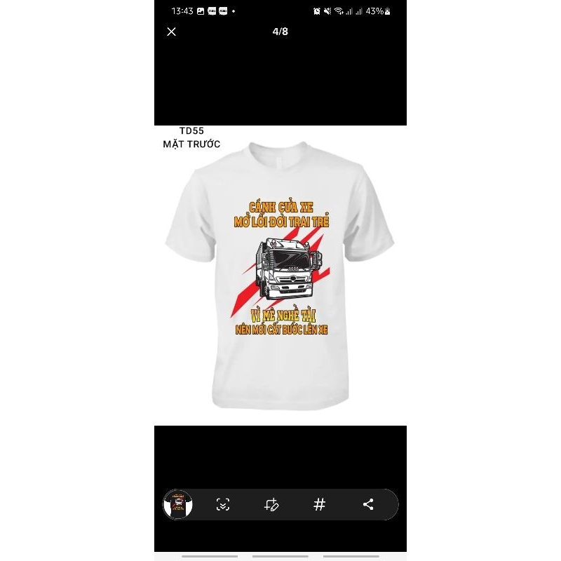 Áo Polo Tài Xế Chất Liệu Poly Thái Co Giãn 4 Chiều Full Size