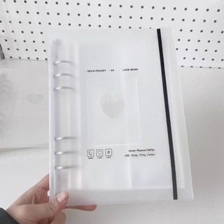 Sổ còng binder a5, sổ đựng card size a5 còng kim loại 6 lỗ