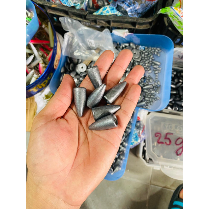 Chì Hình Viên Đạn Đủ Mọi Kích Thước.Bền Bỉ Theo Thời Gian