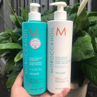 Dầu gội xả tăng phồng tóc Moroccanoil Extra Volume 500mlx2 (2026)