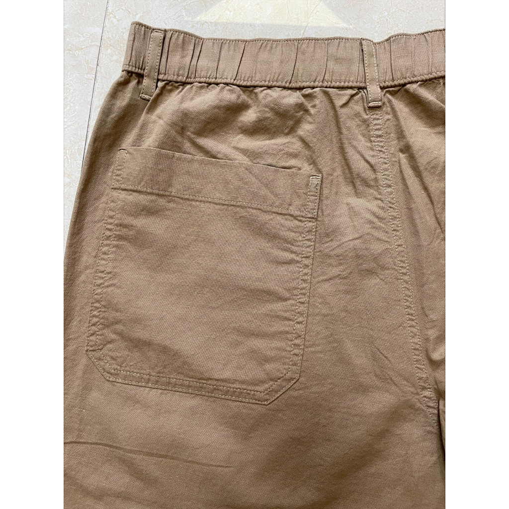 Short nam U.N.I linen xuất dư