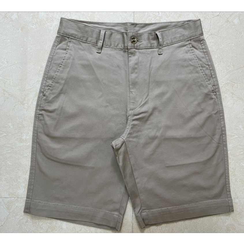 Short Nam uni xuất dư vải kaki co giãn nhẹ