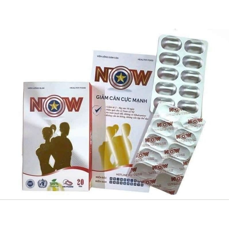Viên uống Giảm cân Slim Now