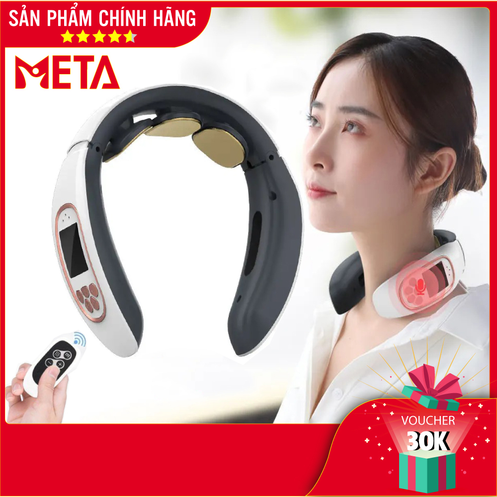 Máy Massage Cổ, Vai Gáy 3D Xung Điện Cao Cấp, Giảm Đau Vai Gáy