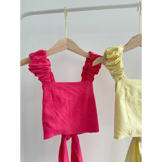Áp croptop cột nơ