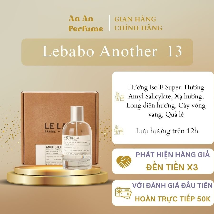 Nước Hoa Nam Nữ Unisex Le Labo Another 13 Santal 33 EDP 100ml - dầu thơm Lelabo 13 33 Hương gỗ cổ điển thanh lịch