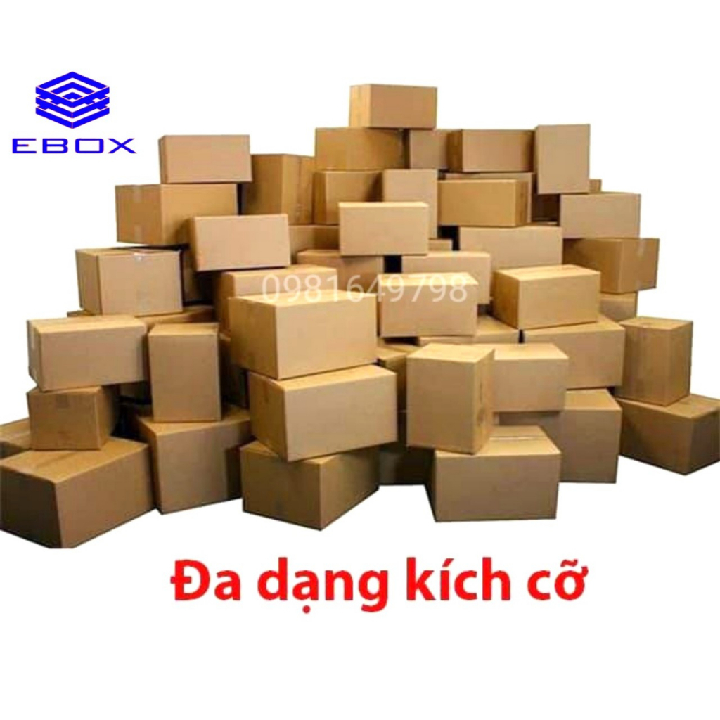 12x7x8 Combo 10 Hộp carton đóng hàng