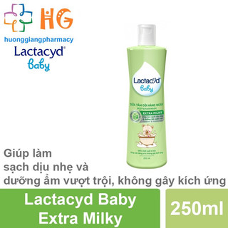 SỮA TẮM LACTACYD MILKY CHO BÉ
