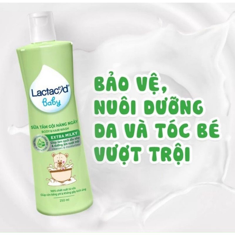 SỮA TẮM LACTACYD MILKY CHO BÉ