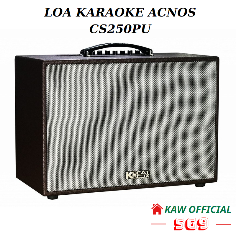 Loa Karaoke ACNOS Chính Hãng, Cao Cấp, âm thanh Êm, giọng hát nhẹ hơi, Bảo hành 12 tháng, Lỗi 1 đổi 1