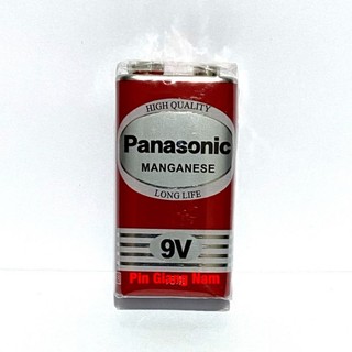 Pin 9V Panasonic 6F22 Carbọn Hàng Nhập Khẩu Vỉ 1 viên