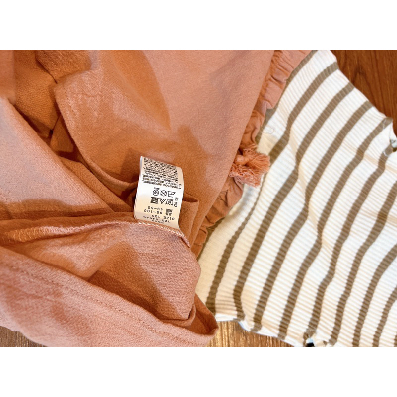 Váy cotton phối đũi bé gái 2 màu xuat du